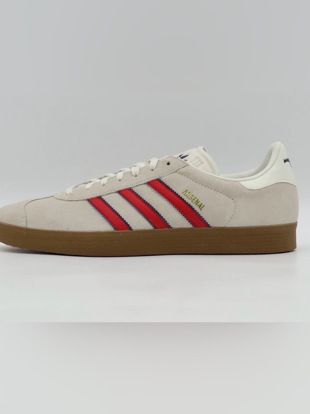 JS3042 Arsenal FC adidas Originals Gazelle
Terrace Icons Off White Better (Men - Picture 16 of 16